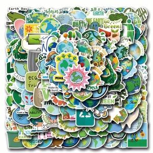 Set of 108 Eco-Friendly Earth Day Stickers
